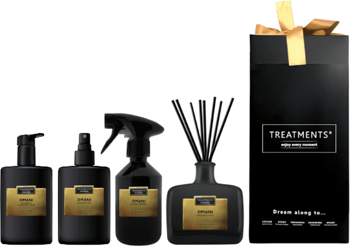 Goedkoopste Treatments® - GBOH&B101 - Geschenkdoos Home & Body (Deluxe) - Omani