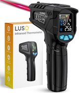 LUSQ® - Infrarood Thermometer - Digitale Warmtemeter - Bereik van -50 tot 400 °C - Warmte Thermo Meter - Laser Pyrometer