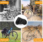 Fietsovertrek, 210T fietshoes voor buiten, bescherming voor fiets, dekzeil voor buiten, waterdicht, fietsregenhoes voor fiets, uv-bescherming, stofdicht, anti-guano