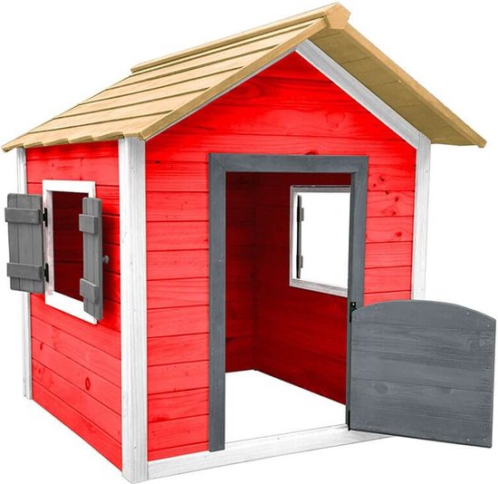 Relaxdays Speeltent Raket - Kindertent Met Ruimte Print Kinderspeeltent Binnen Buiten