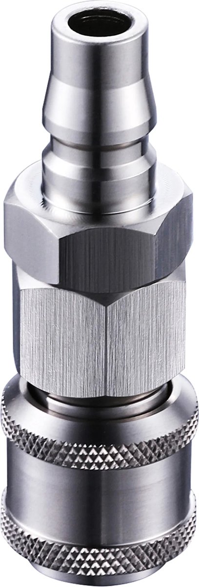 Hismith Quick Air naar KlicLok Adapter – Dildo Opzetstuk Connector voor Seksmachine – RVS