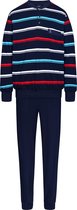 Robson Heren Pyjamaset Dutchy - Blauw - Katoen - Maat 50
