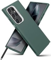 Spigen Hoesje Geschikt voor Samsung Galaxy S24 Ultra - Cyrill Ultra Color - Back Cover TPU - Groen