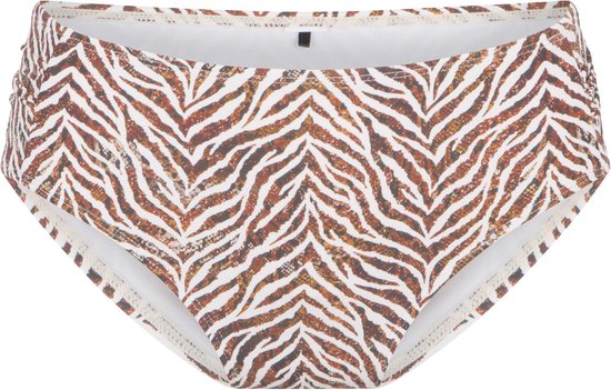 LingaDore - Wild Zebra Bikini Short - maat 38 - Meerkleurig