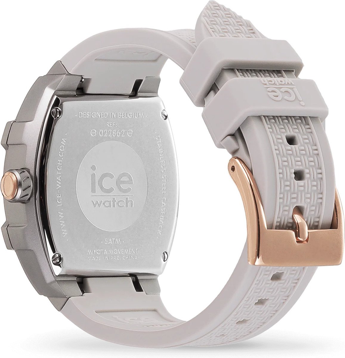 Ice-Watch - ICE boliday Digital blue Alu - Blue Aluminum Ladies Watch with Silicone Strap - 023802 (Small