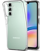 Flexibele achterkant Silicone hoesje Transparant Geschikt voor: Samsung Galaxy A05s