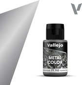Vallejo 77703 Metal Color Dark Aluminium - Acryl (32 ml) Verf flesje