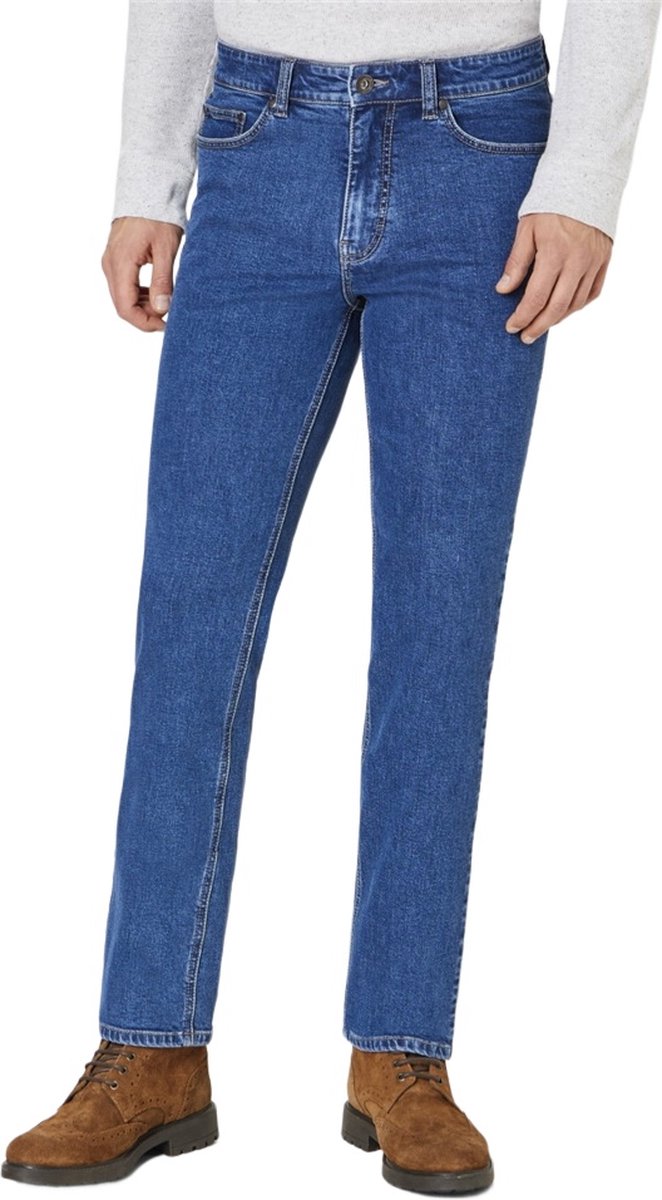 PADDOCK`S Heren Jeans Broeken RANGER slim Fit Blauw 36W / 34L Volwassenen