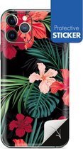 My Style Telefoonsticker PhoneSkin For Apple iPhone 11 Pro Red Caribbean Flower