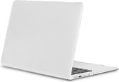 Xccess Protection Cover Laptophoes geschikt voor Apple MacBook Air 13 Inch (2018-2020) Hoes Hardshell Laptopcover MacBook Case - Wit - Model A1932 / A2179 / A2337