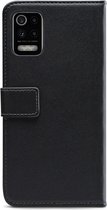 Mobilize Classic Gelly Wallet Telefoonhoesje geschikt voor LG K52/K62 Hoesje Bookcase Portemonnee - Zwart