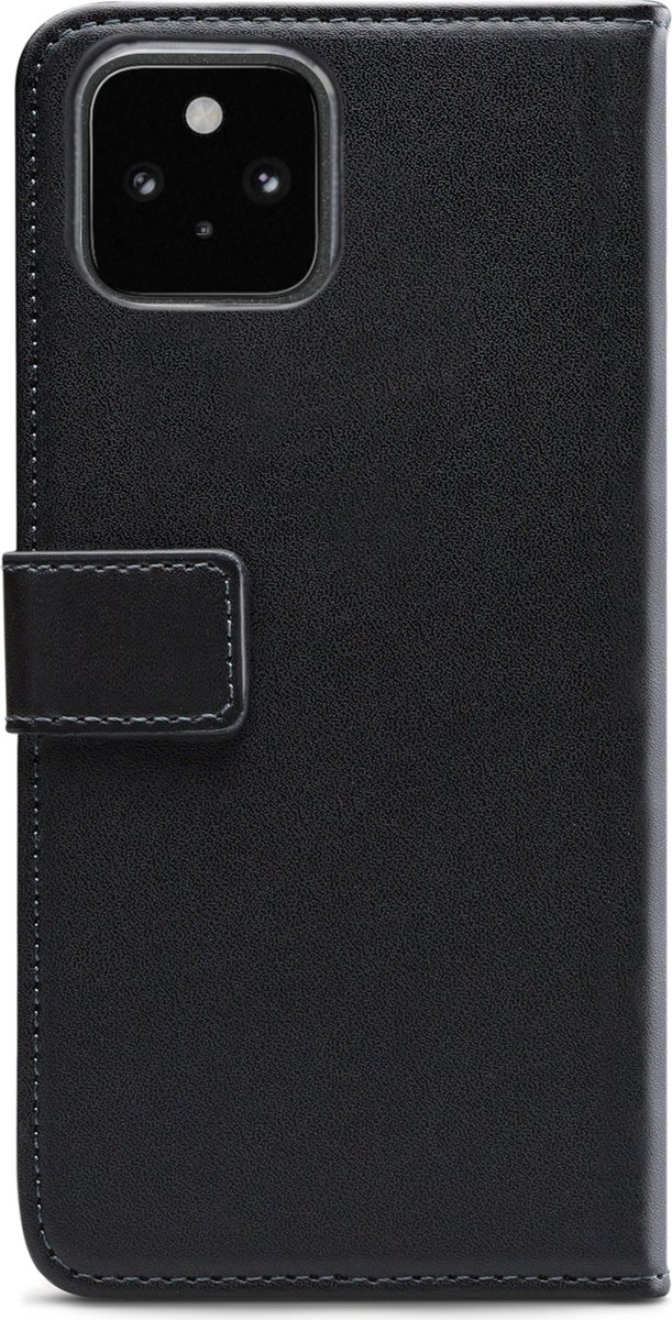 Mobilize - Google Pixel 5 Hoesje - Elite Gelly Wallet Book Case Zwart