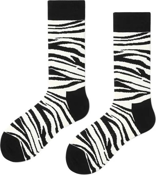 Sokken - Zebra Print - Unisex - Maat 36 - 44