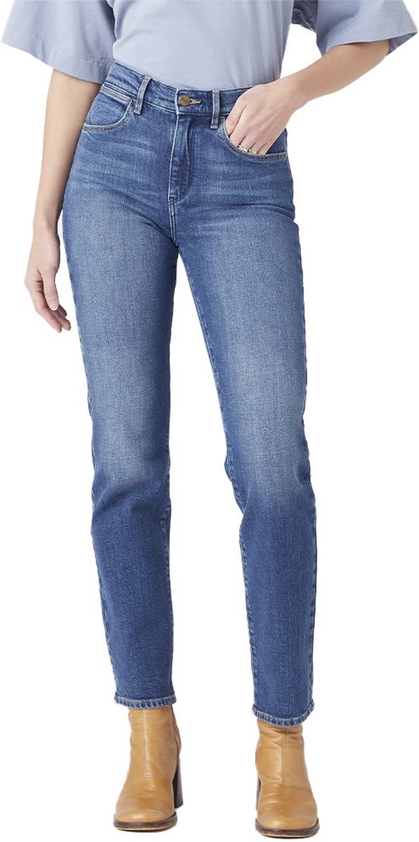 Wrangler Straight Spijkerbroek 32 30 Vrouw Adiblue