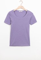 Sissy-Boy - Lavendel rib T-shirt