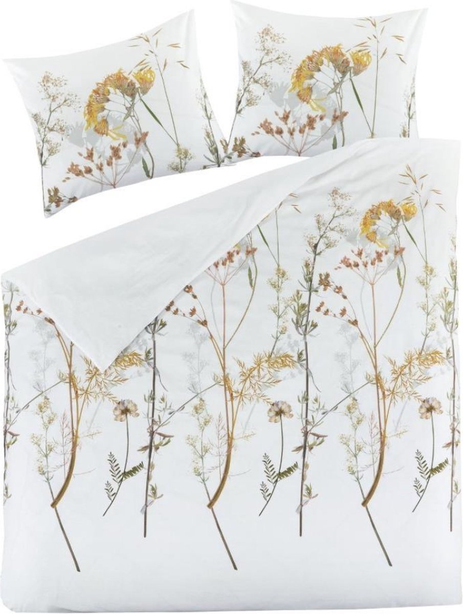 Day Dream Sophie - Dekbedovertrek - Tweepersoons - 200x200/220 cm + 2 kussenslopen 60x70 cm - 100% katoen - Wit