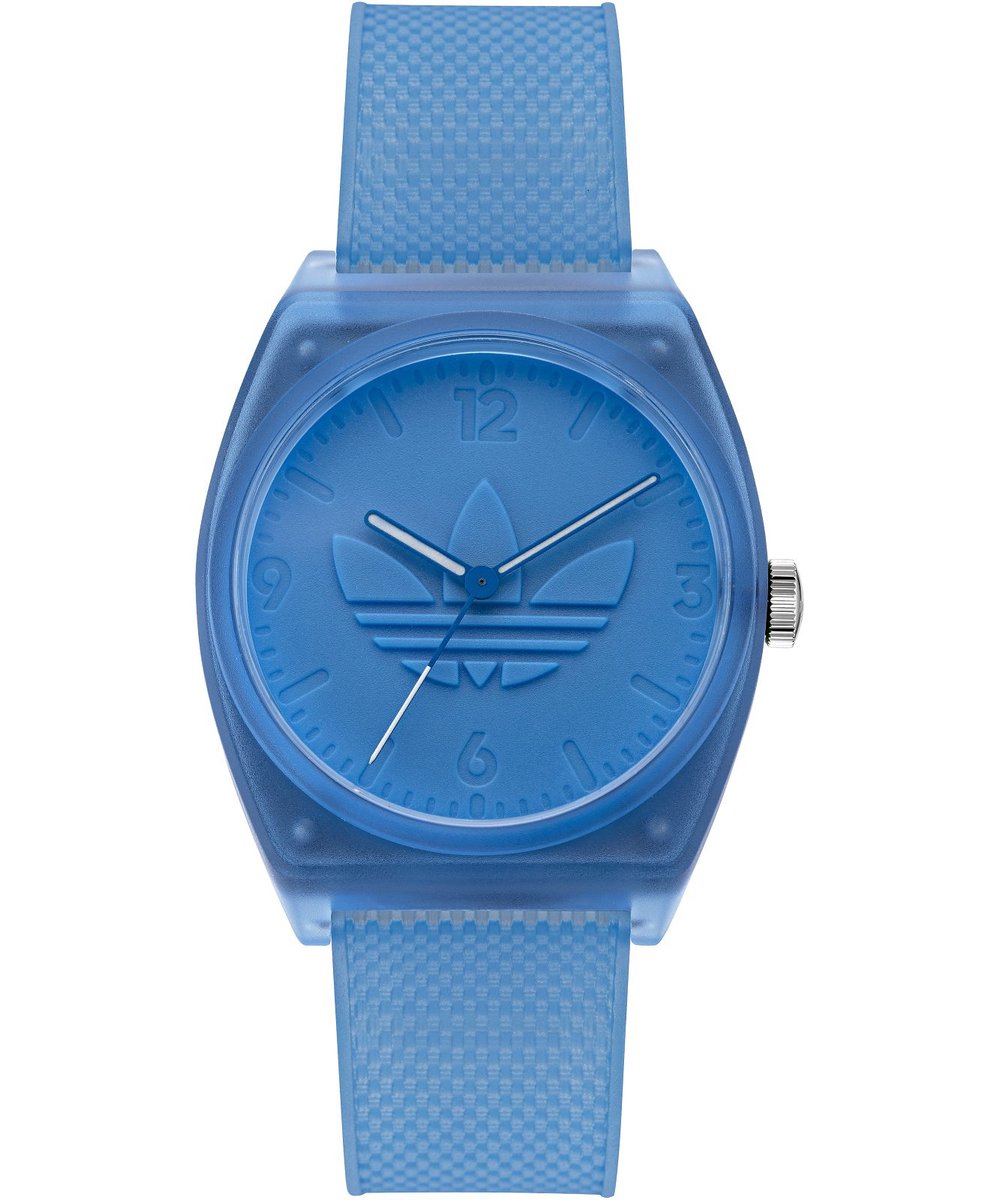 Adidas Originals Street Project Two AOST22031 Horloge - Kunststof - Blauw - Ø 38 mm