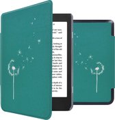 Housse / étui pour liseuse iMoshion adapté à Kobo Nia - Bookcase Sleepcover iMoshion Design sans support - / Pissenlit vert