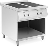Plaque de cuisson à induction Royal Catering - 17000 W - 4 feux - 260 °C - Rangements - Royal Catering