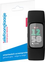Telefoonglaasje Screenprotectors - Geschikt voor Fitbit Charge 6 - PMMA - (Dun/Flexibel) Plexiglas Screenprotector - Geschikt voor Fitbit Charge 6 - Beschermglas - Smartwatch