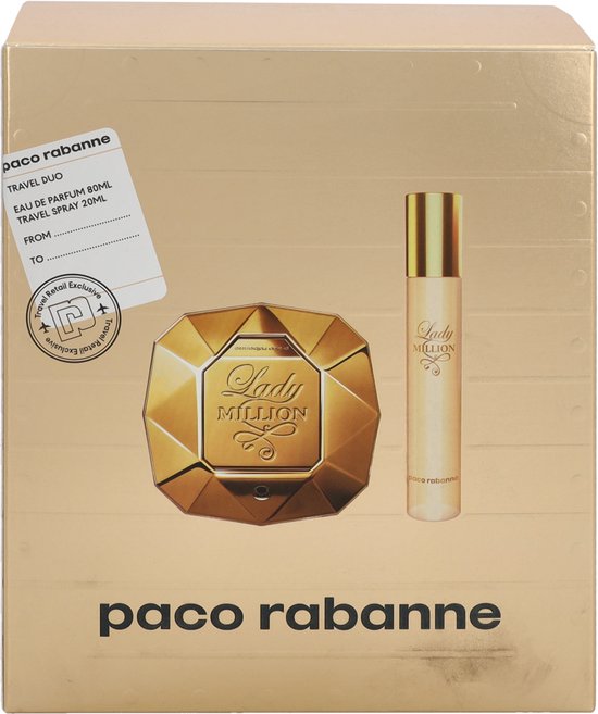 Paco Rabanne Lady Million Giftset 100 ml - Paco Rabanne
