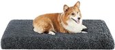 Hondenkussen bank - Hondenkleed bank - Bankbescherming hond - Hondenkussen voor op de bank - L 95 x B 60 x H 8 cm/donkergrijs