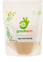 goodFarm Bio Triphala poeder 500g - Bio zertifiziert, Premium Qualität | Ayurveda | Vegan | Hervorragend geschikt voor Verdauung en Entgiftung