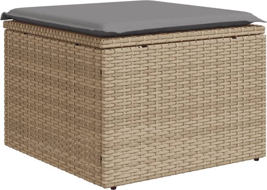 vidaXL-7-delige-Loungeset-met-kussens-poly-rattan-beige