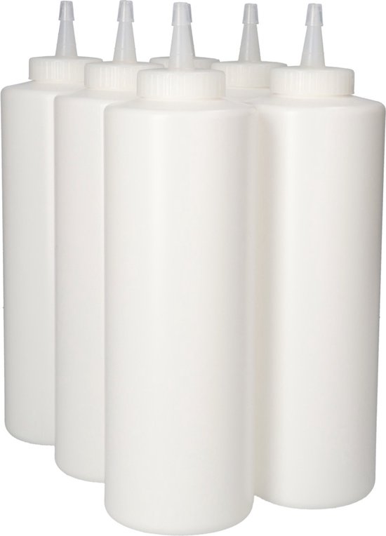 RYMALL Lot de 6 bouteilles de pipette de 50 ml pour pharmacien