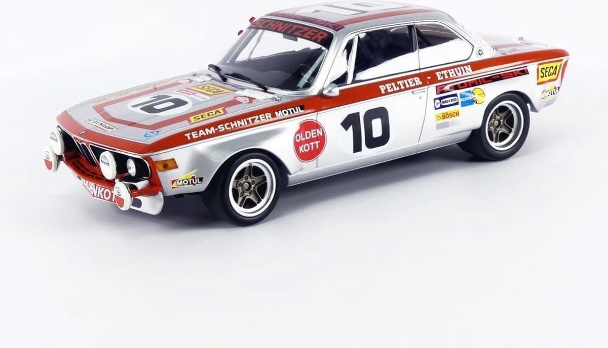 BMW 2800 CS n° 10 24h Spa 1972 1/18 Minichamps 155722710