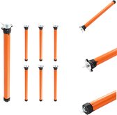 vidaXL Buismotor 35mm 10Nm - Oranje - 25kg capaciteit - 7 stuks - Elektromotor