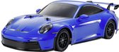 1:10 Tamiya 47496 RC Porsche 911 GT3 (992) Blue TT-02 RC Plastic Modelbouwpakket
