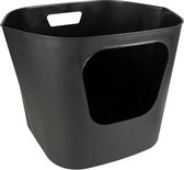 DEAN – Toilette ouvert pour chat 54,4x43,9x40,5cm - display noir