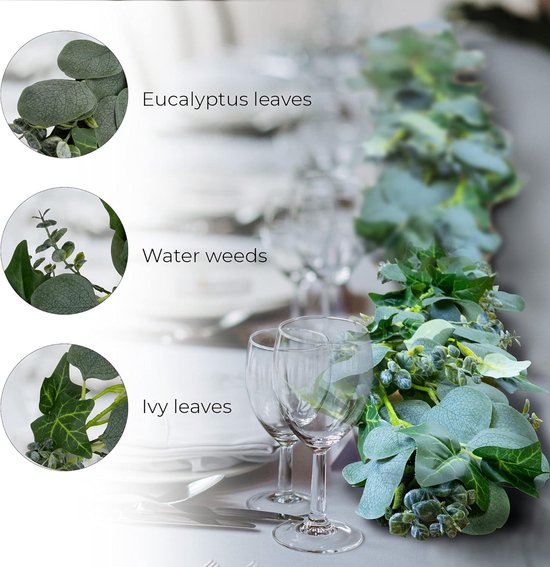 Eucalyptus Slinger voor Creatieve Decoratie Eucalyptus Slinger voor Creatieve Decoratie