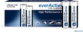 LR6 AA everActive Pro Alkaline batteries 4-Pack