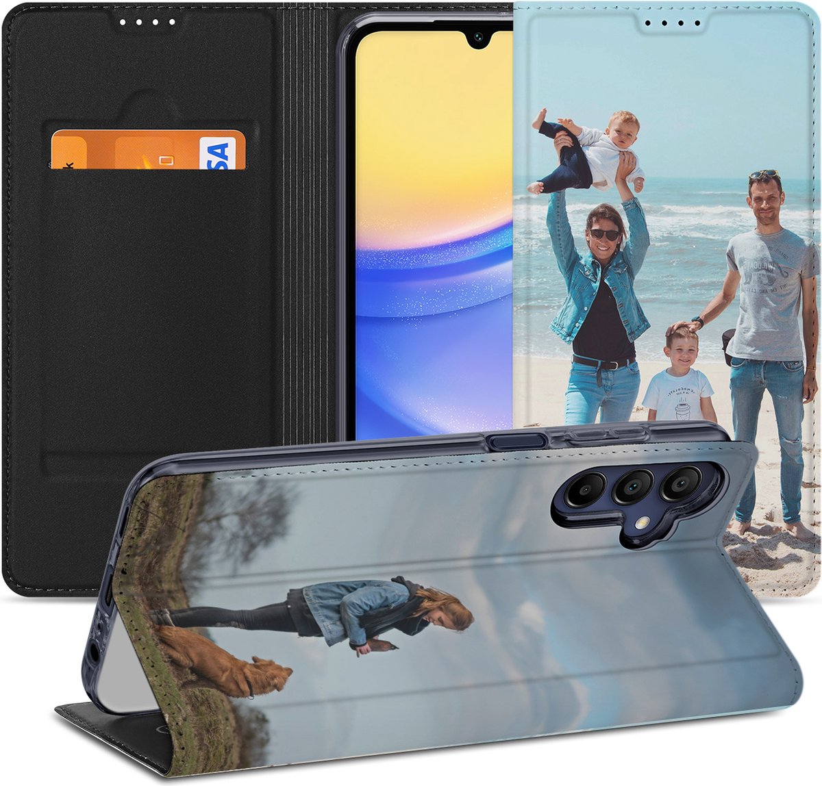 Stand Case Hoesje Maken voor de Samsung Galaxy A15