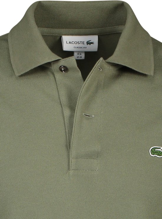 Lacoste Classic Fit polo - tank groen - Maat: