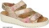 Waldlaufer -Dames - roze-goud metallic - sandalen - maat 38.5