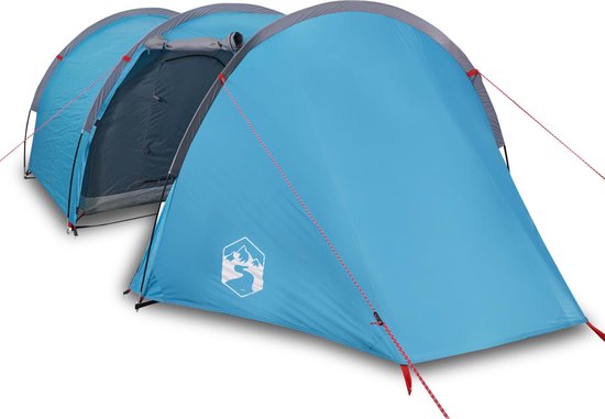 vidaXL-Tent-4-persoons-405x170x106-cm-185T-taft-blauw