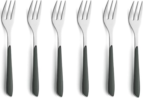 Kuppels PRISMA Taartvork-bestekset van 18/0 roestvrij staal, 6-delig Kuppels PRISMA Taartvork-bestekset van 18/0 roestvrij staal, 6-delig