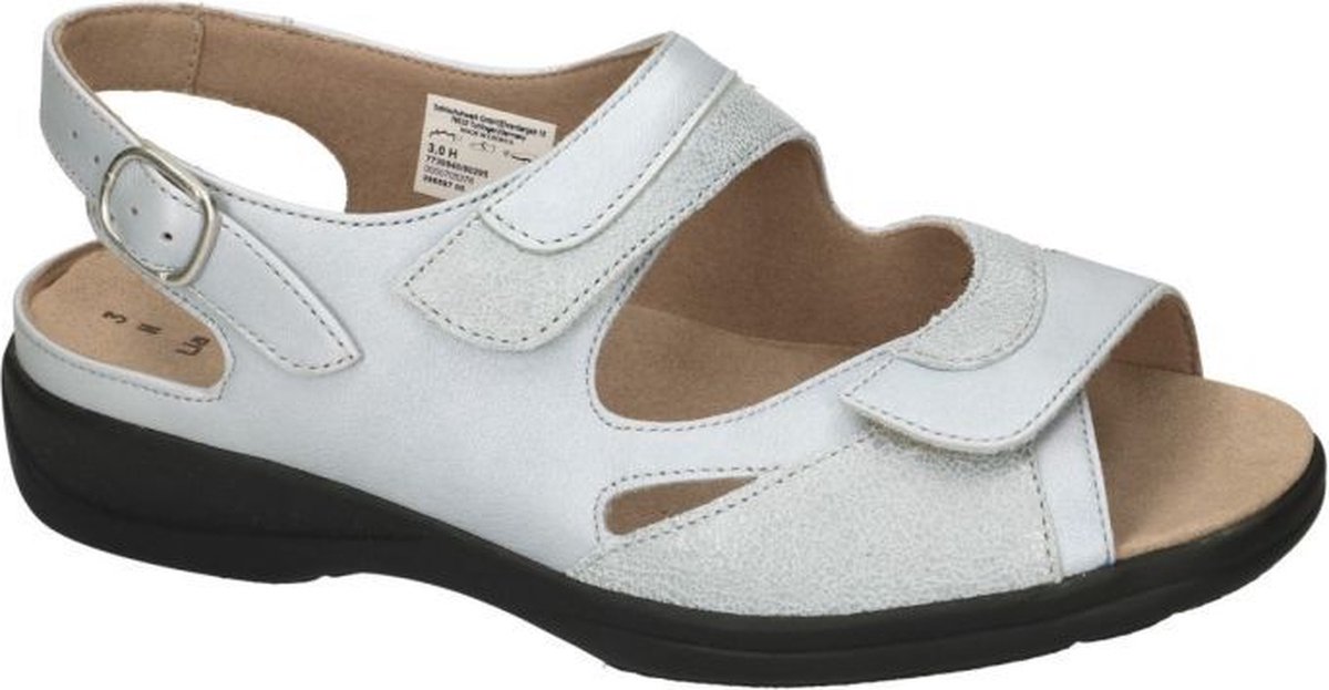 Solidus -Dames - aquamarijn - sandalen - maat 41.5