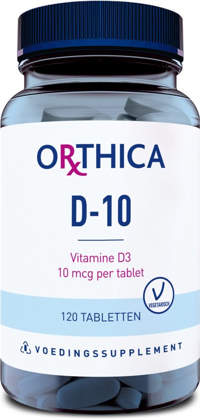 Foto: Orthica d 10 vitaminen 120 tabletten