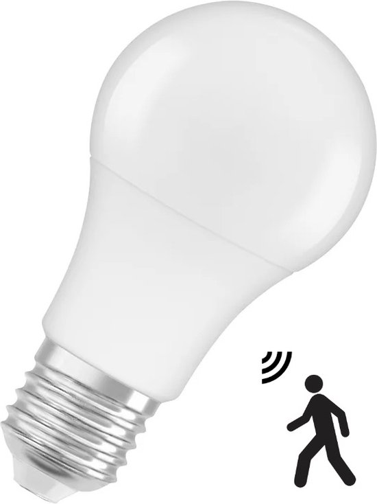 Osram LED Bewegingsensor lamp E27 8.8W 806lm 2700K Niet-Dimbaar A60