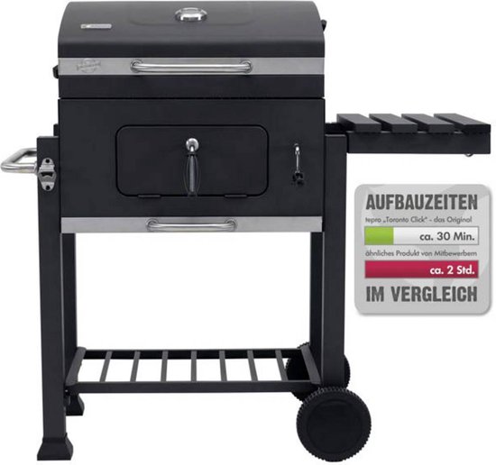 Tepro Garten Toronto Barbecue - Grilloppervlak (LxB) 56 x 42 cm - RVS - Tepro