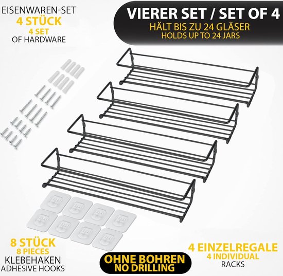 Set van 2 metalen kastmanden - ca. 41 x 25 x 14 cm (l x b x h) - creëer Set van 2 metalen kastmanden - ca. 41 x 25 x 14 cm (l x b x h) - creëer