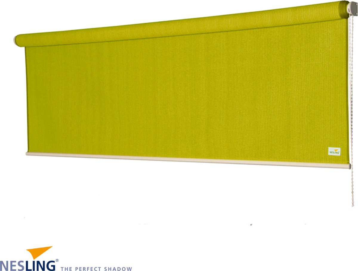 Nesling Coolfit rolgordijn, B98xL240cm, Lime groen
