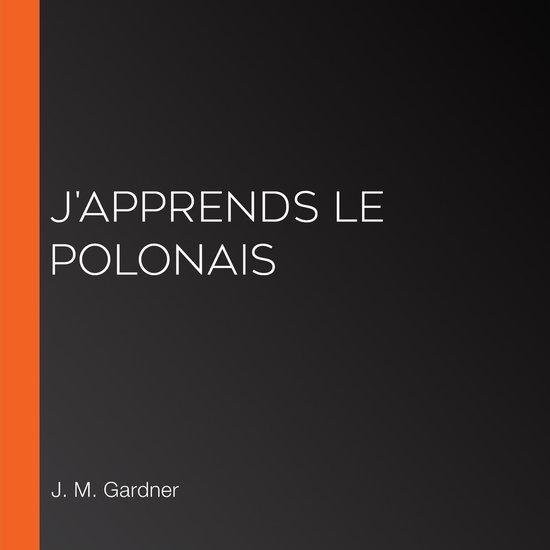 J'apprends le polonais - cover