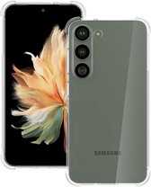 Samsung A54 Hoesje Transparant Shockproof - Samsung A54 5G Schokbestendig Stevig Siliconen Beschermhoesje Doorzichtig - A54 - Met Extra Camera Bescherming