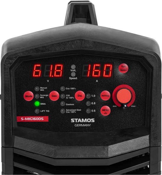 Stamos MIG/MAG lasapparaat - 250 A - 230 V - draagbaar