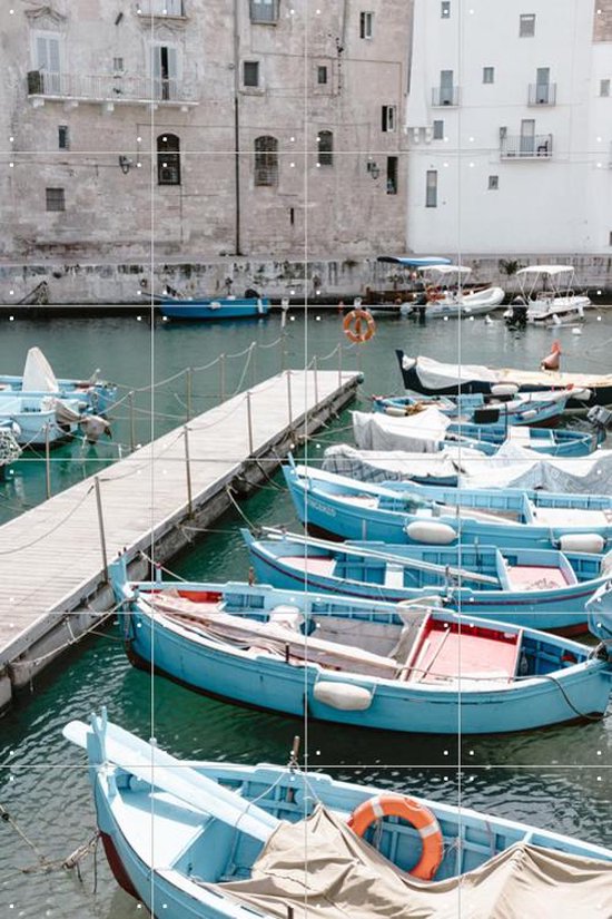 IXXI Port in Italy - Wanddecoratie - Fotografie - 80 x 120 cm